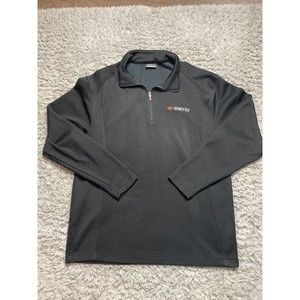 Nike Golf 1/4 Zip Mens Pullover size XL Stretto Black long sleeve activewear